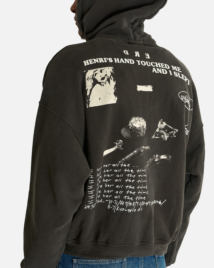 Enfants Riches Déprimés 13 Days In Detox Hoodie Faded Black - view 4