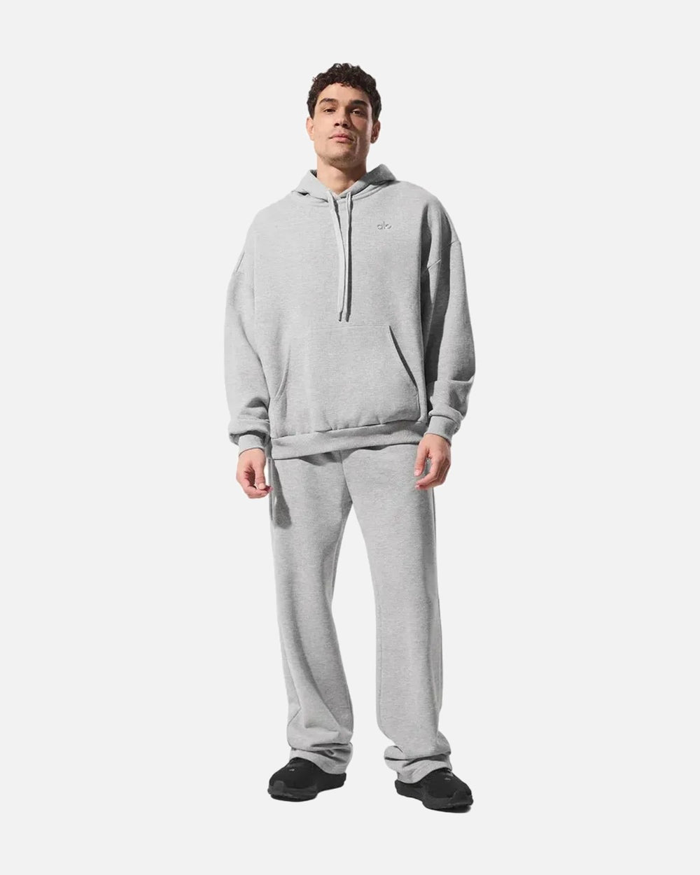 Alo Accolade Hoodie Athletic Heather Grey - view 2