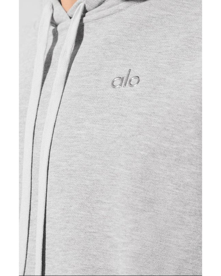 Alo Accolade Hoodie Athletic Heather Grey - view 3