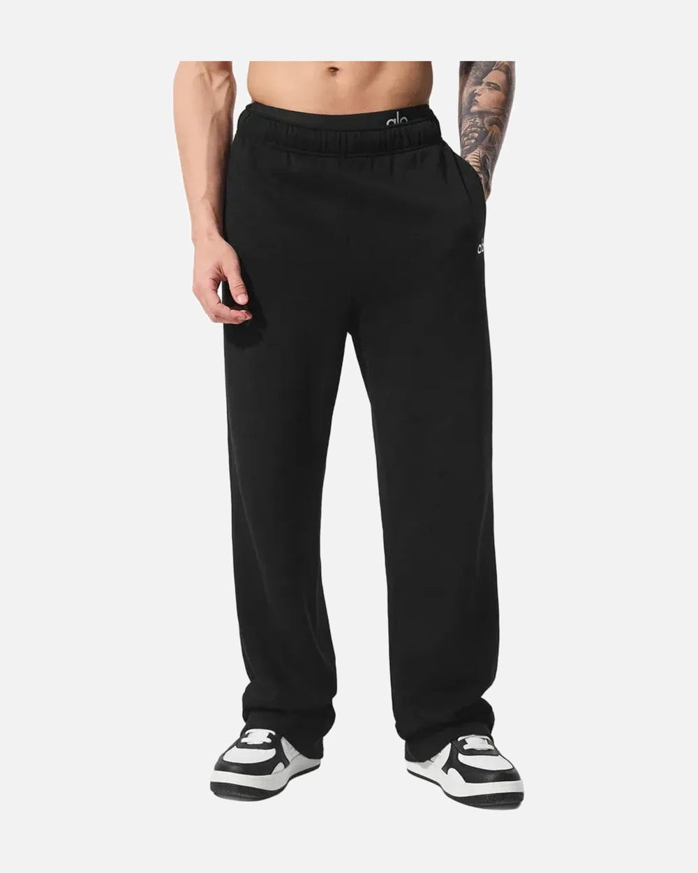 Alo Accolade Straight Leg Sweatpants Black - view 2