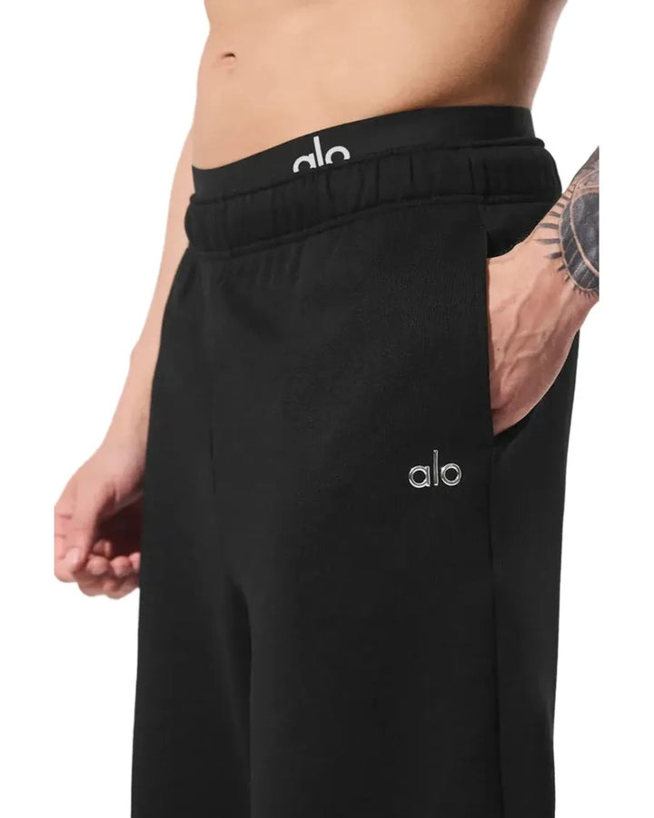 Alo Accolade Straight Leg Sweatpants Black - view 3