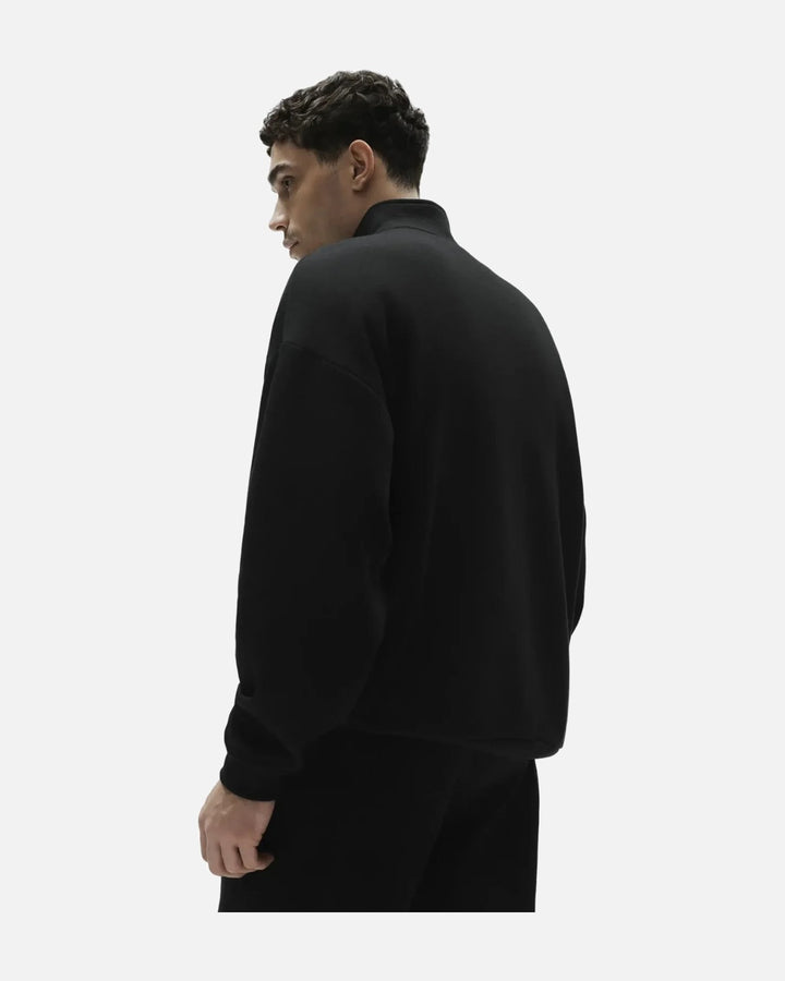 ALO Yoga Accolade 1/4 Zip Black Sweatshirt - view 3