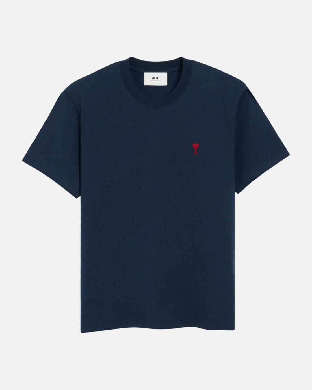 AMI Ami De Coeur T Shirt Night Blue - view 1