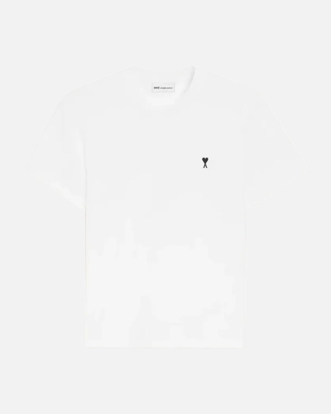 Ami Paris Ami de Coeur Cotton T-Shirt White/Black - view 1
