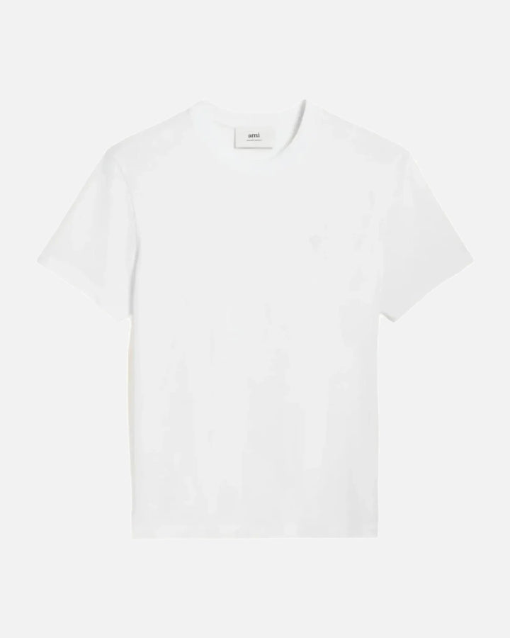 Ami Paris Ami de Coeur Organic Cotton T-Shirt White - view 1