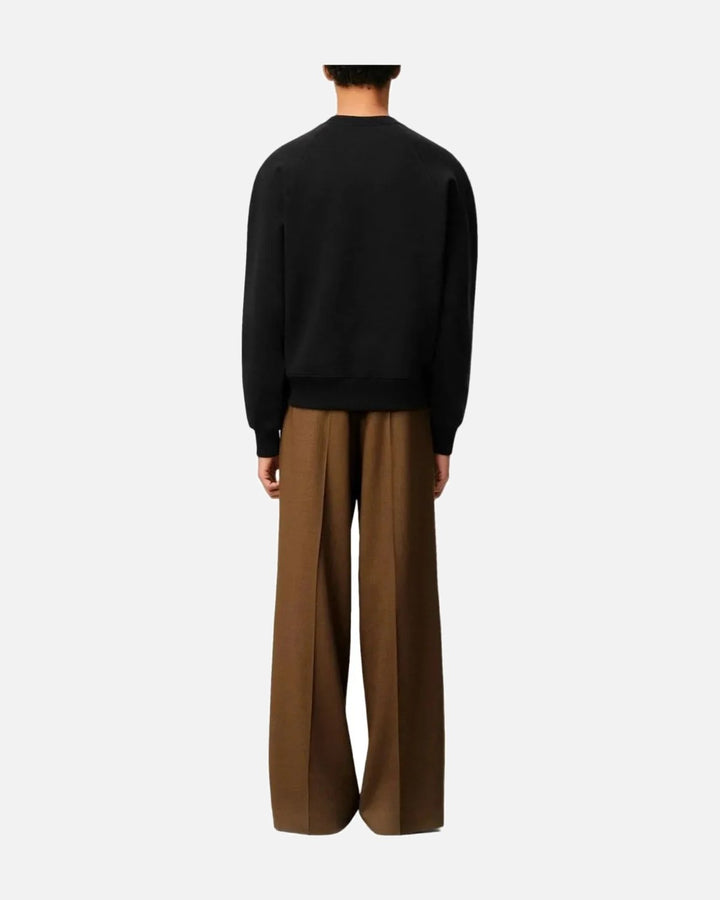 AMI Paris Ami De Coeur Patch Sweatshirt Black - view 3