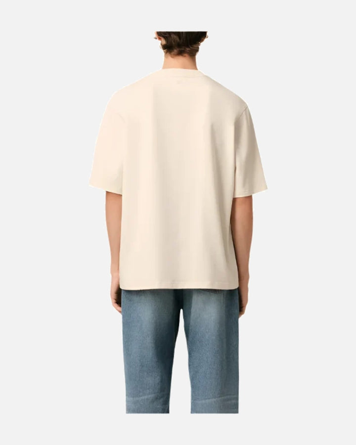 AMI Paris Ami de Coeur Patch T-Shirt Beige - view 3