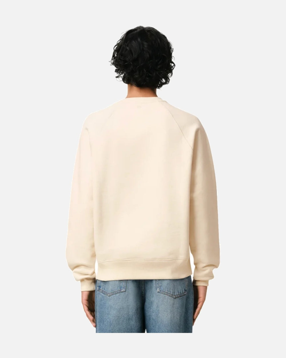 AMI Paris Ami De Coeur Sweatshirt White Cream Red - view 2