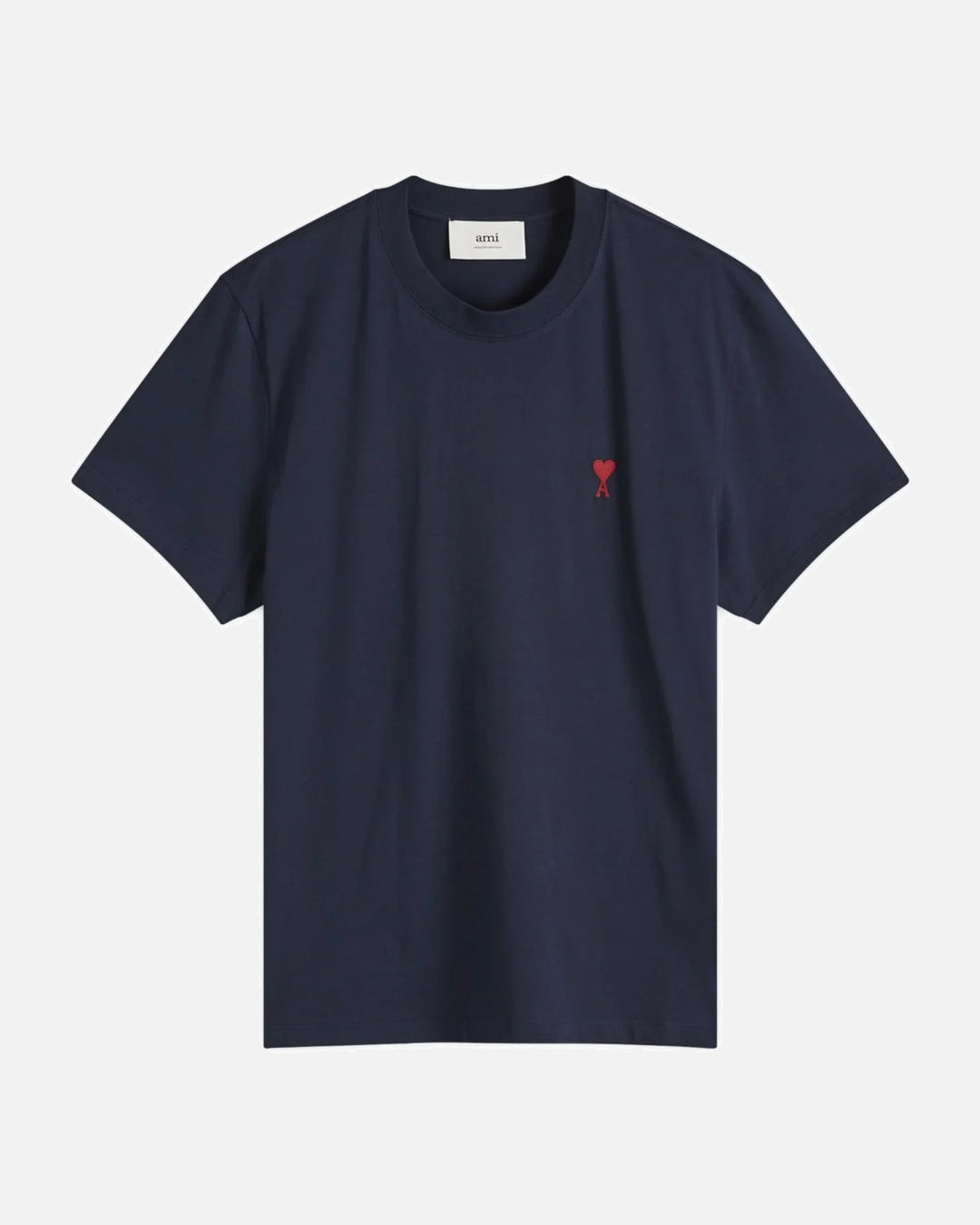 Ami Paris Ami De Coeur T-Shirt Navy Red - view 1
