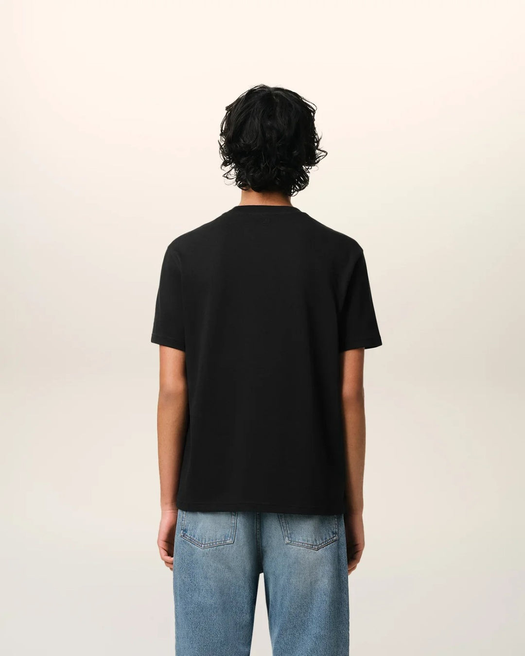 AMI Paris Embossed Tee Black - view 3