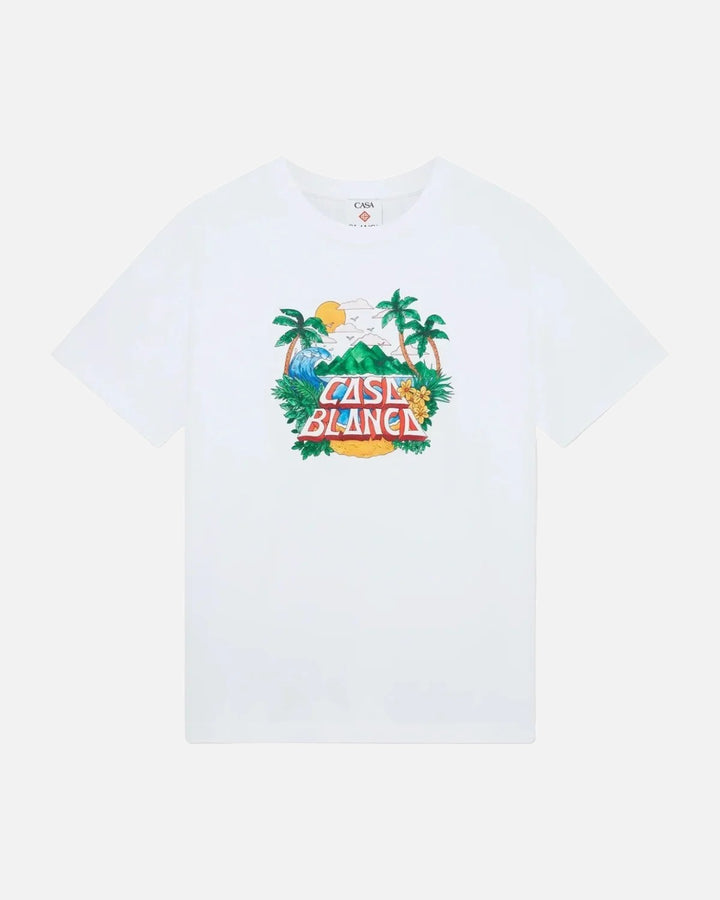 Casablanca Beach Wave T-Shirt White - view 1