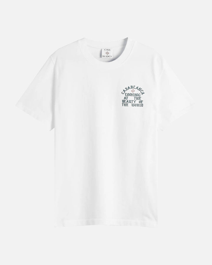 Casablanca Beauty of the World T-Shirt - White - view 1