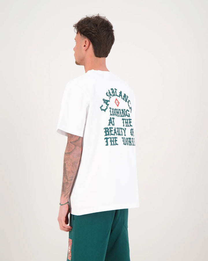 Casablanca Beauty of the World T-Shirt - White - view 4