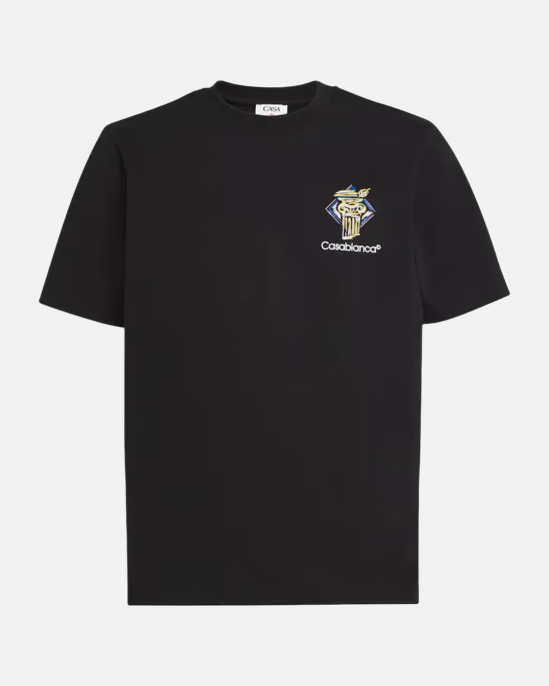Casablanca Diamond Column T-Shirt Black - view 1