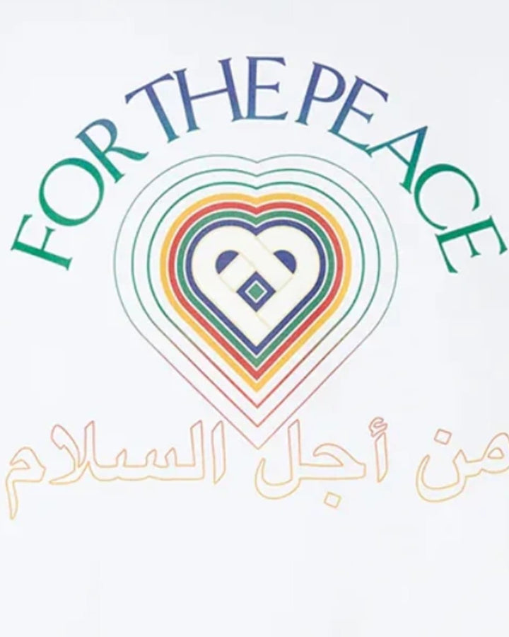 Casablanca For The Peace T-Shirt White - view 3