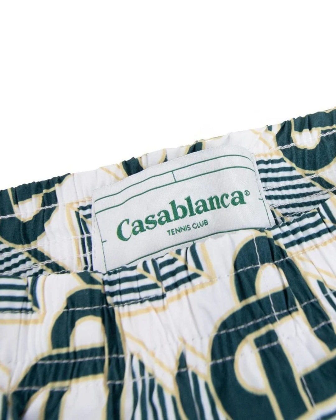 CASABLANCA HEART MONOGRAM PRINTED SWIM SHORTS  Printed Swim Shorts Green - view 4