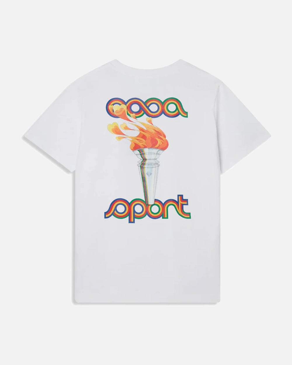 Casablanca La Flamme Du Sport T-Shirt White - view 2