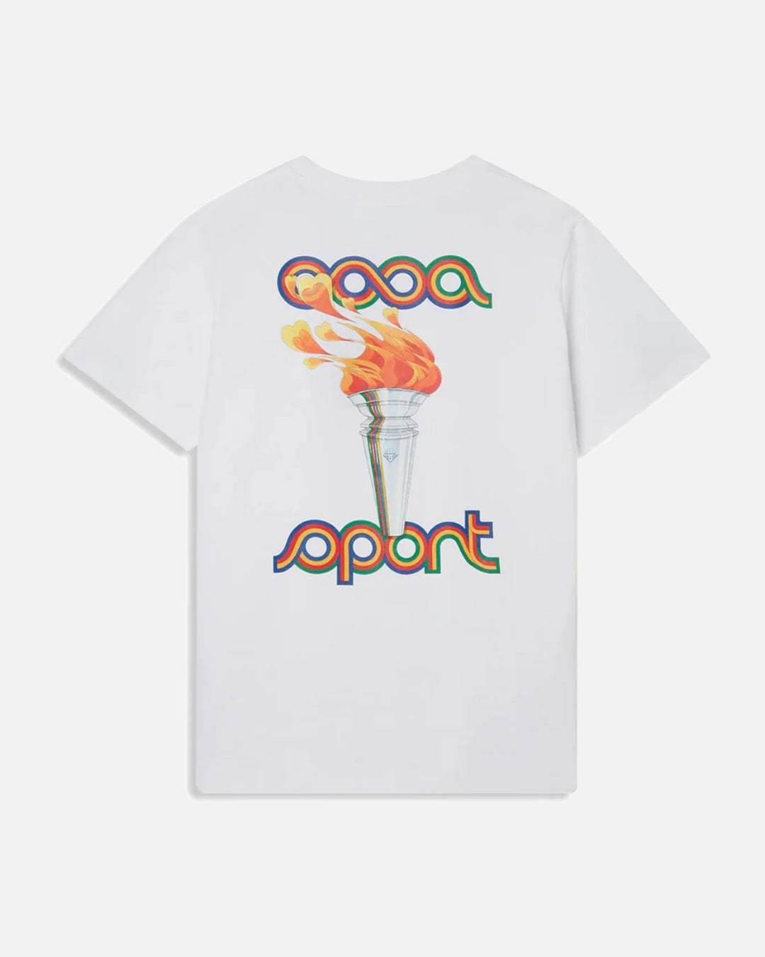 Casablanca La Flamme Du Sport T-Shirt White - view 2