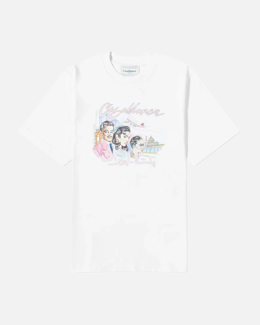 Casablanca La Liaison Tee White - view 1