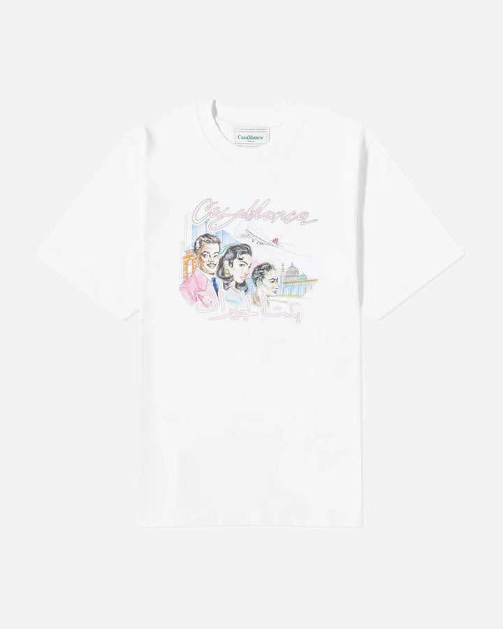 Casablanca La Liaison Tee White - view 1