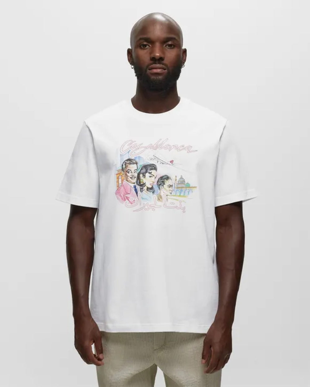 Casablanca La Liaison Tee White - view 2