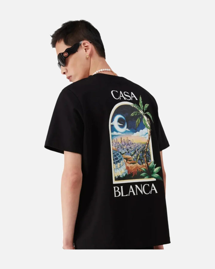 Casablanca LA Night T-Shirt Black - view 4