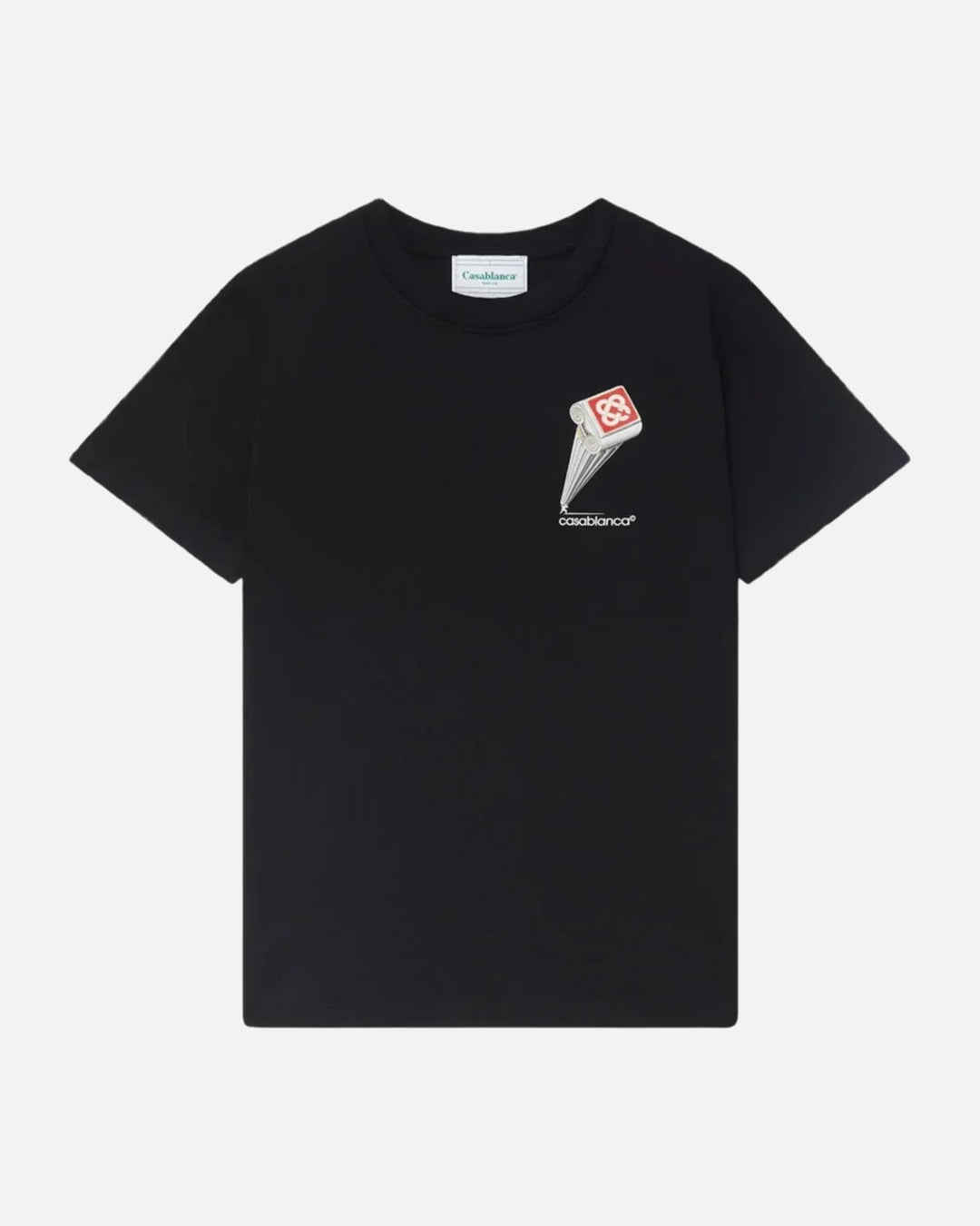 Casablanca Leaning Column Tee Black - view 1