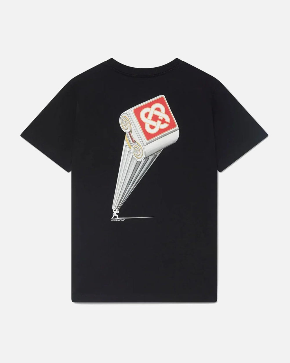 Casablanca Leaning Column Tee Black - view 2