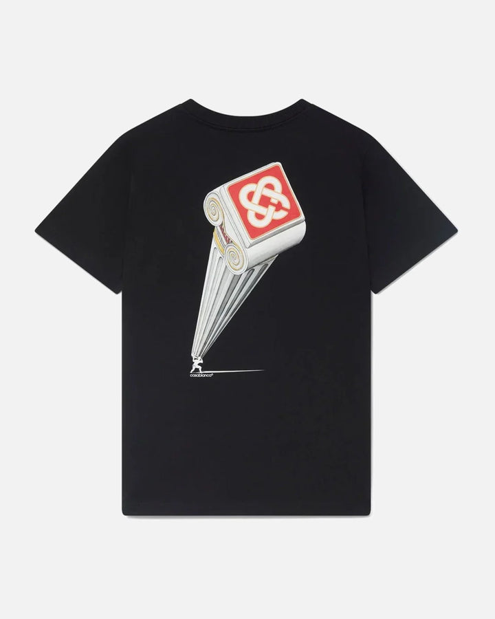 Casablanca Leaning Column Tee Black - view 2