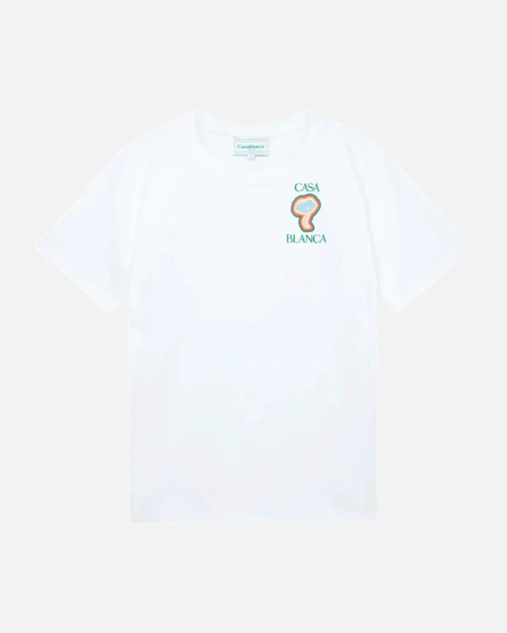Casablanca Rainbow Mushroom T-Shirt White - view 1
