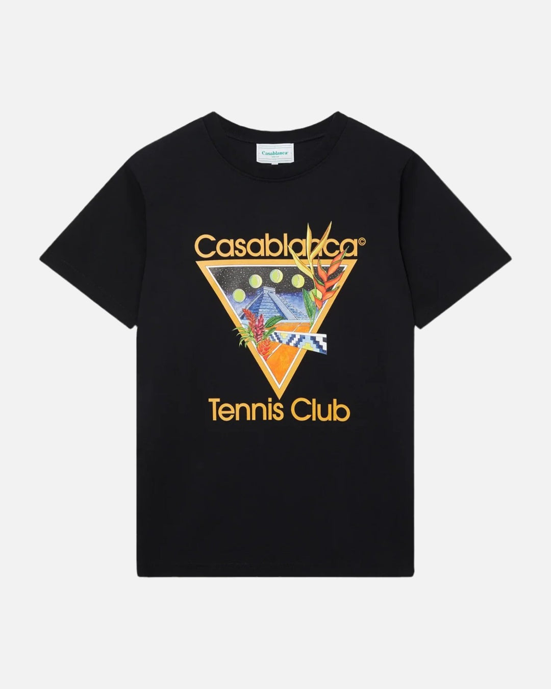 Casablanca Tennis Club Icon Tee Black - view 1