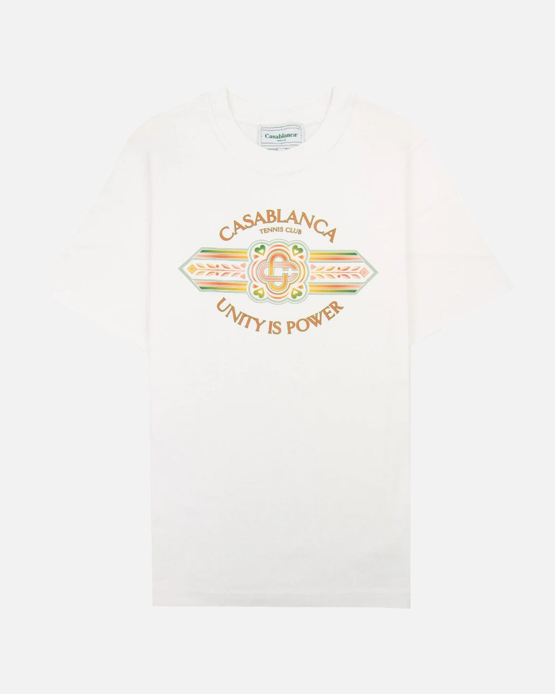 Casablanca Unity Is Power T-Shirt White - view 1