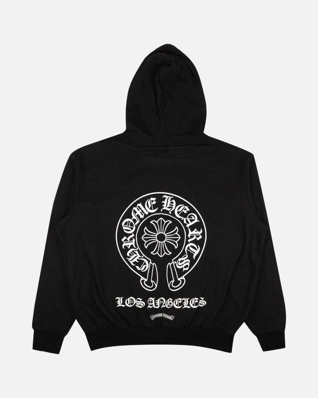 Chrome Hearts Los Angeles Horseshoe Zip Up Hoodie Black - view 2