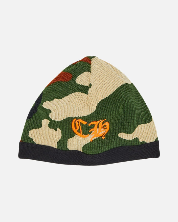 Chrome Hearts x Matty Boy CH Lips Camo Biker Beanie Camo/Orange - front