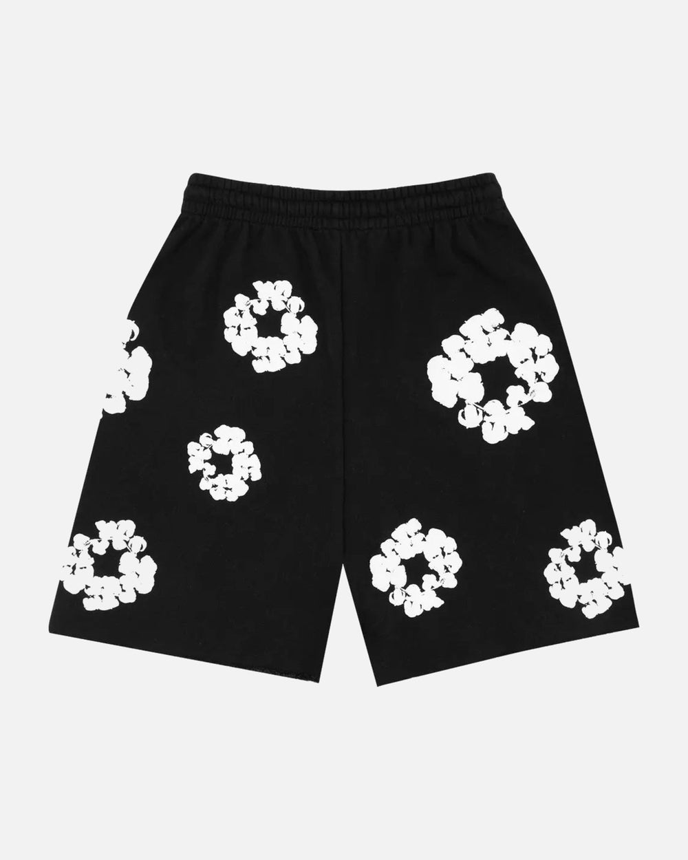 Denim Tears The Cotton Wreath Sweatshorts Black - view 2