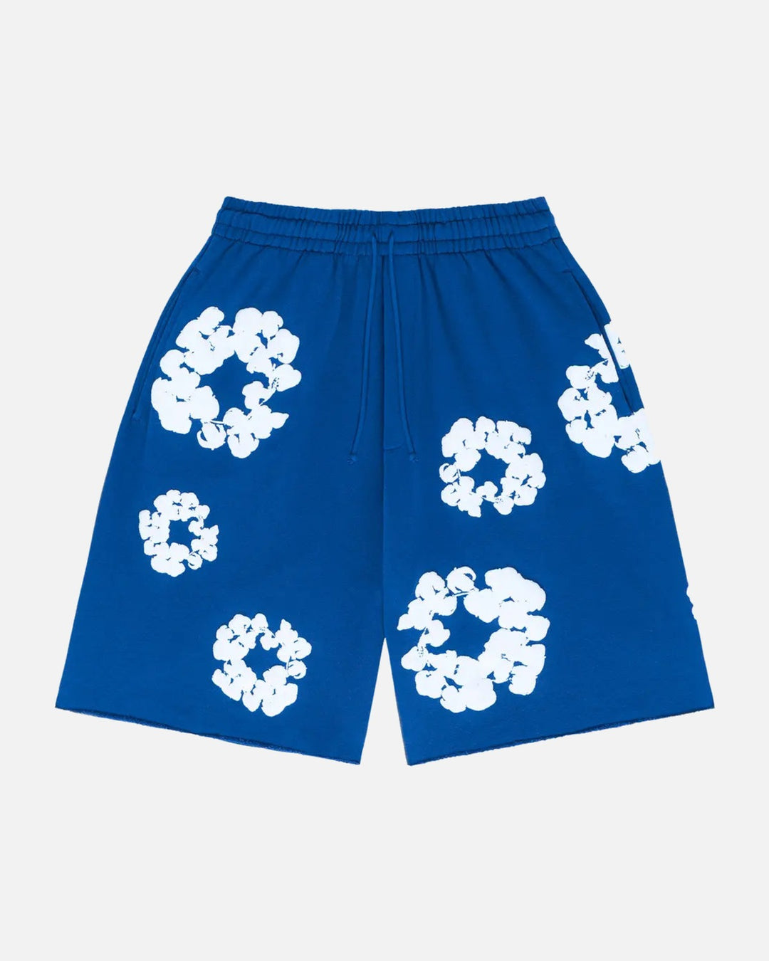 Denim Tears The Cotton Wreath Sweatshorts Royal Blue - view 1
