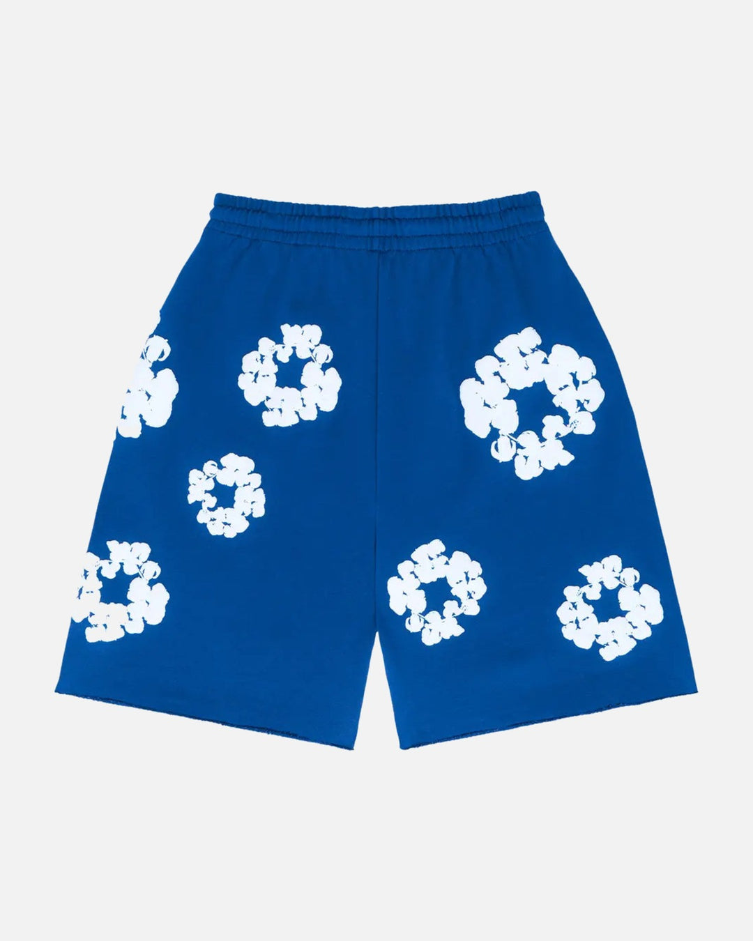 Denim Tears The Cotton Wreath Sweatshorts Royal Blue - view 2