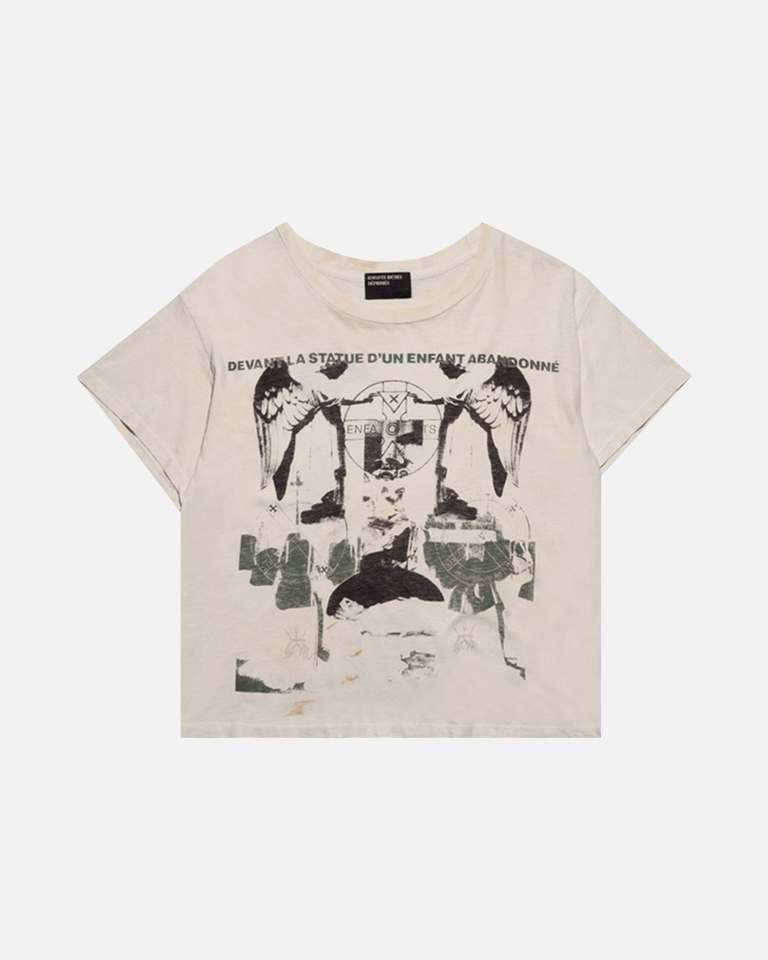 Enfants Riches Déprimés Nun Kicks Baby T-Shirt Dirty White - front