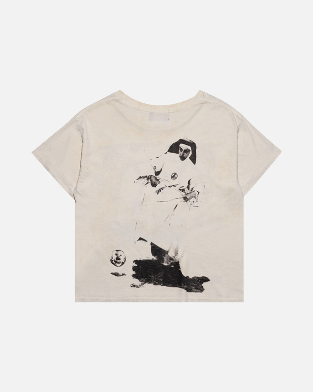 Enfants Riches Déprimés Nun Kicks Baby T-Shirt Dirty White - back