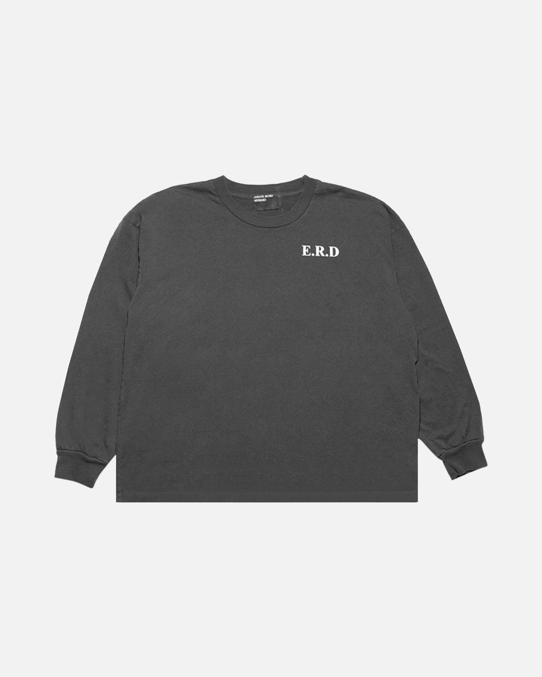 Enfants Riches Déprimés Taking The Cure Long Sleeve T-Shirt Faded Black - front