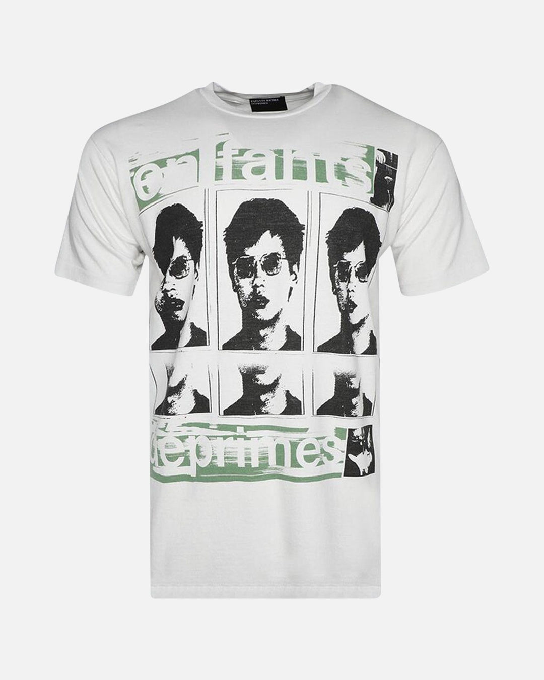 Enfants Riches Déprimés Xerox Boy T-Shirt Faded White - front