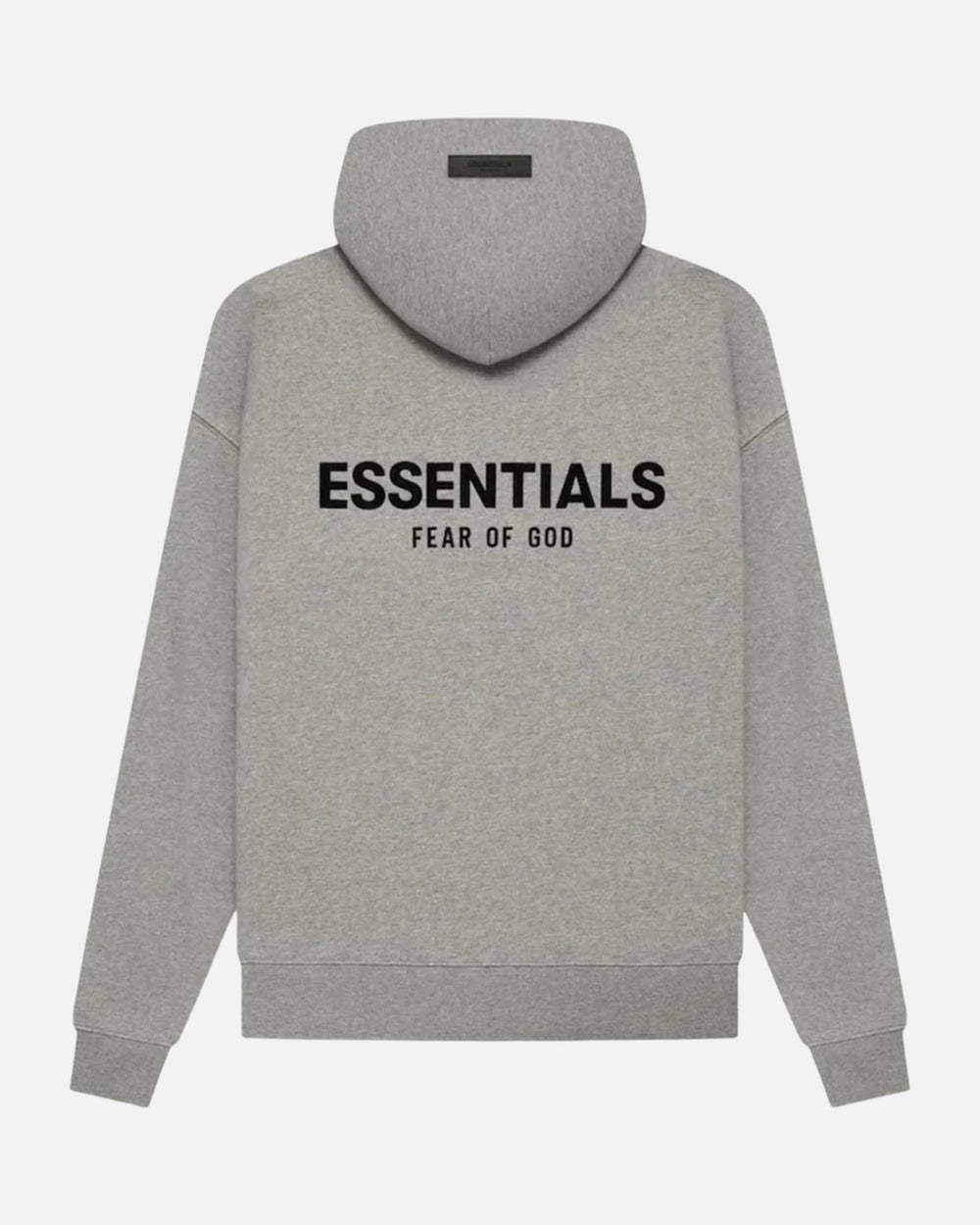 Fear of God Essentials Hoodie 'Dark Oatmeal' (SS22) - view 2