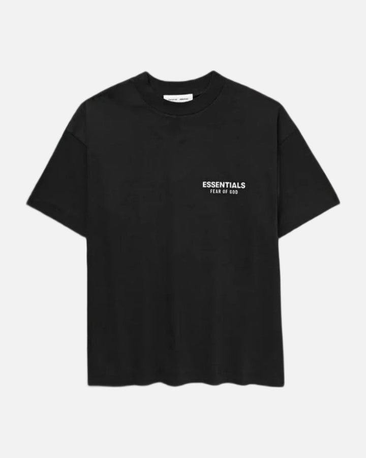 Fear of God Essentials Jet Black T-Shirt (SS25) - view 1