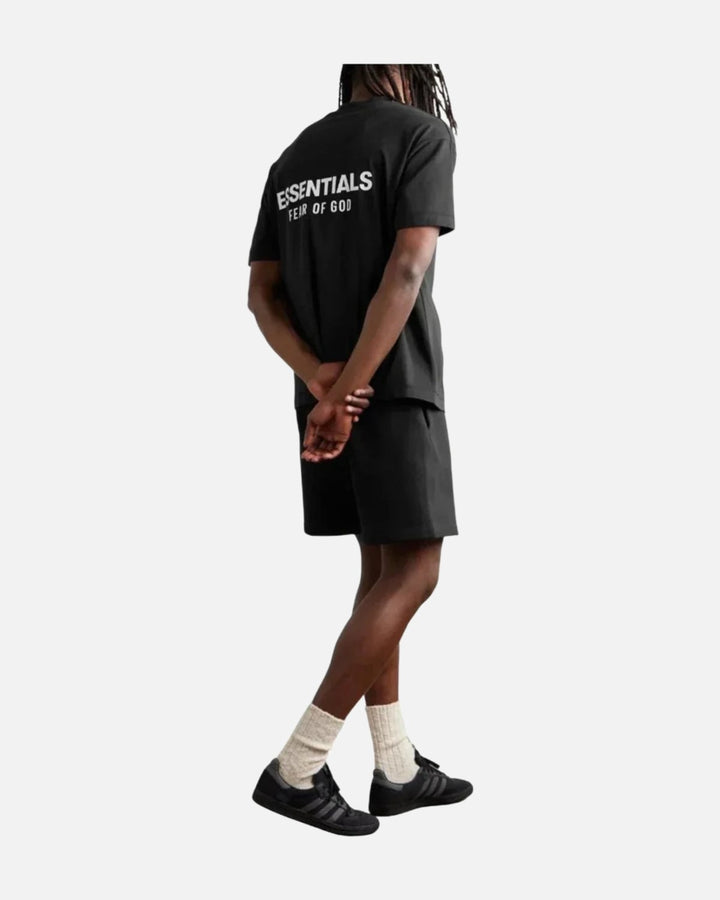 Fear of God Essentials Jet Black T-Shirt (SS25) - view 2