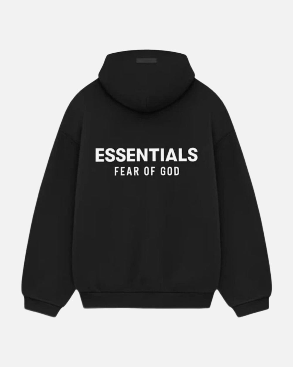 Fear of God Essentials Fleece Hoodie (FW24) Black - view 2