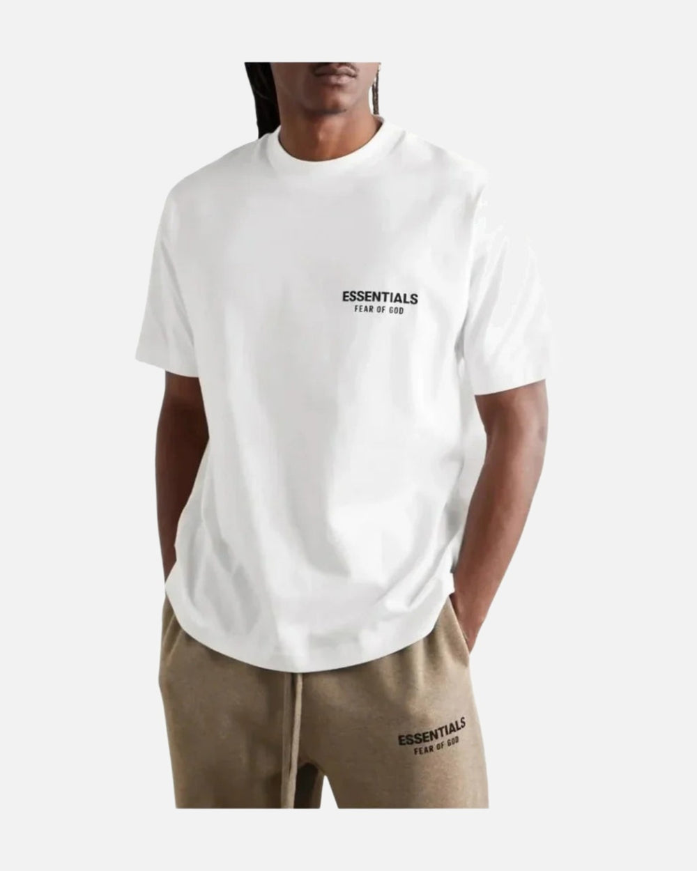 Fear of God Essentials White T-Shirt (SS25) - view 2