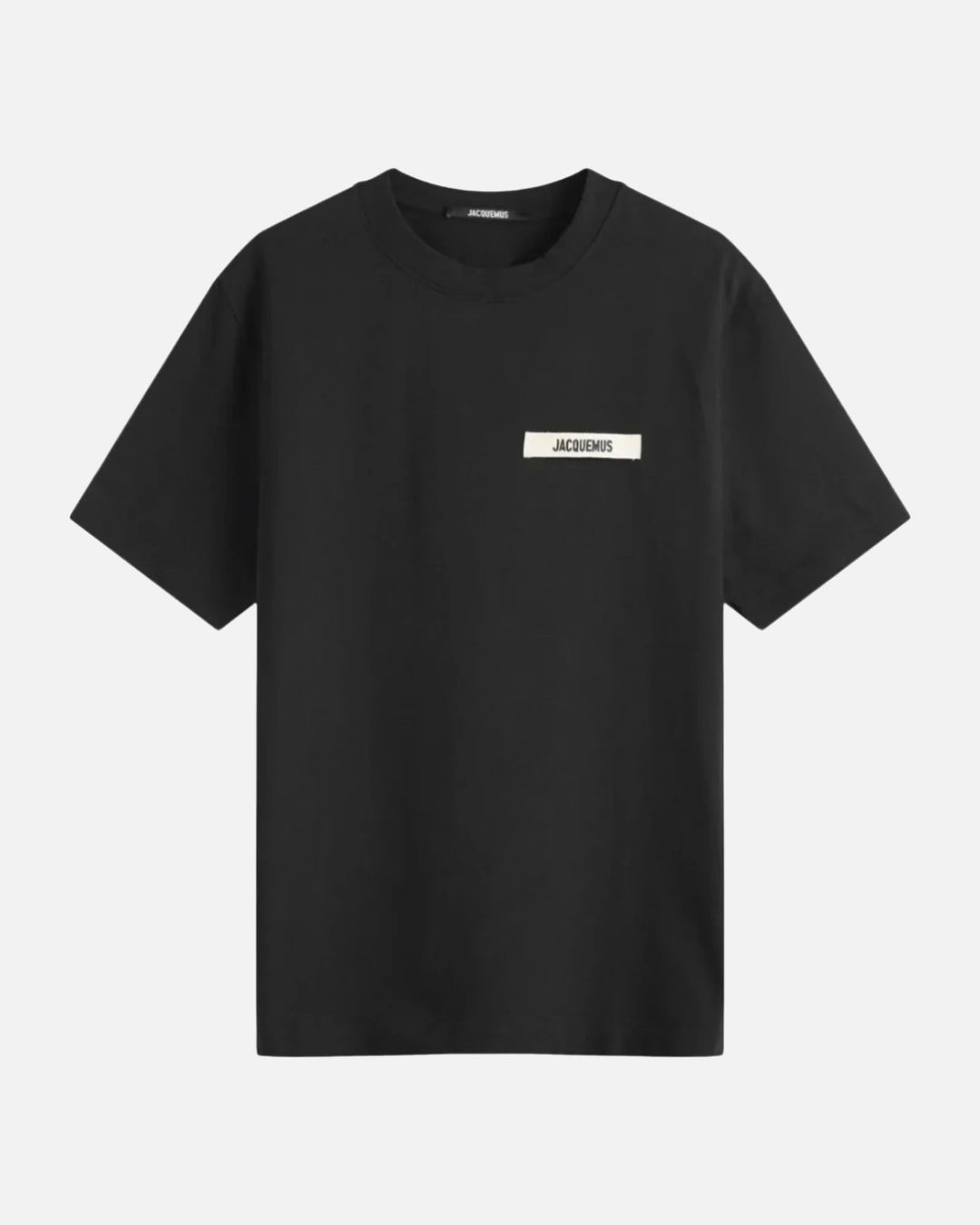 Jacquemus Gros Grain Logo T-Shirt Black - view 1