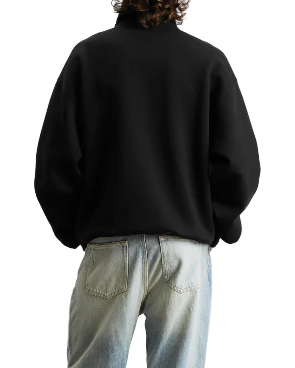 Jacquemus Gros Grain Zip Sweat Black - view 2
