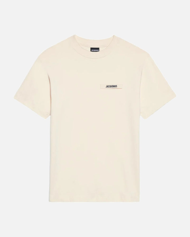 Jacquemus The Gros Grain T-Shirt Beige - view 1