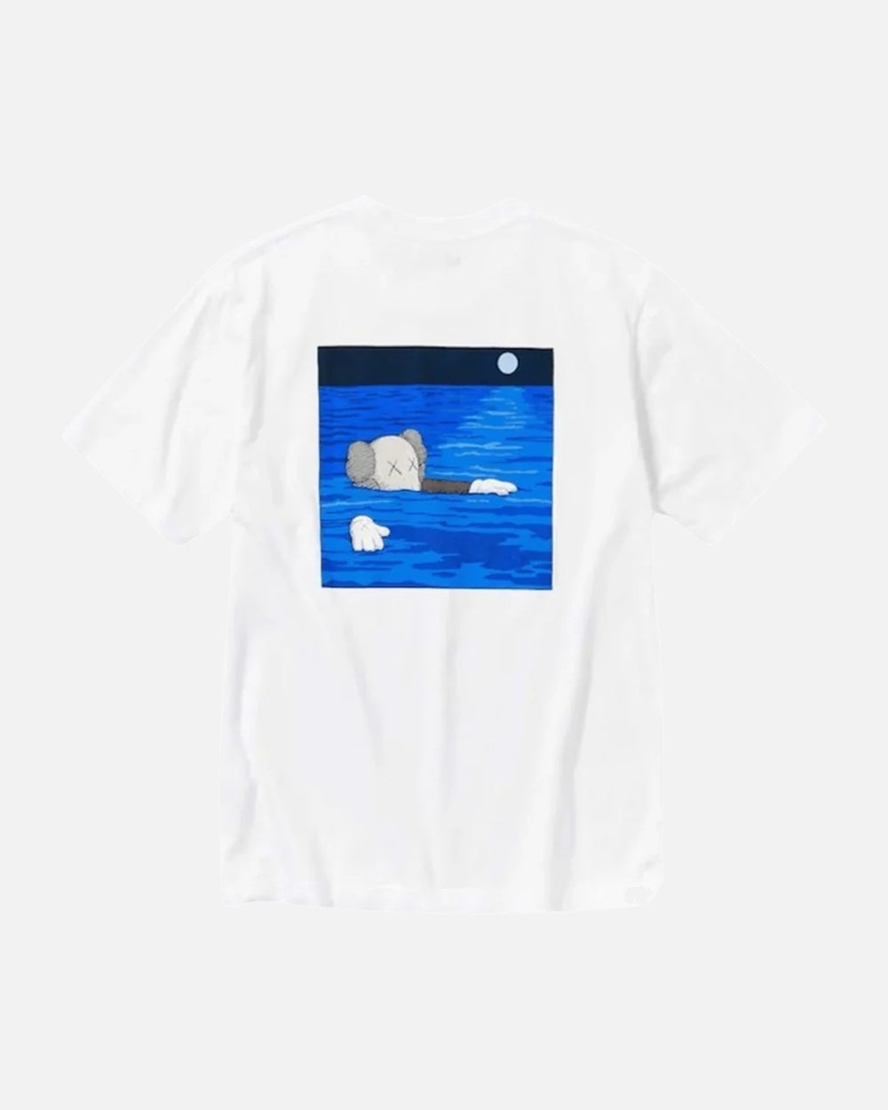 KAWS x UNIQLO UT Graphic T-Shirt 'White' - view 2